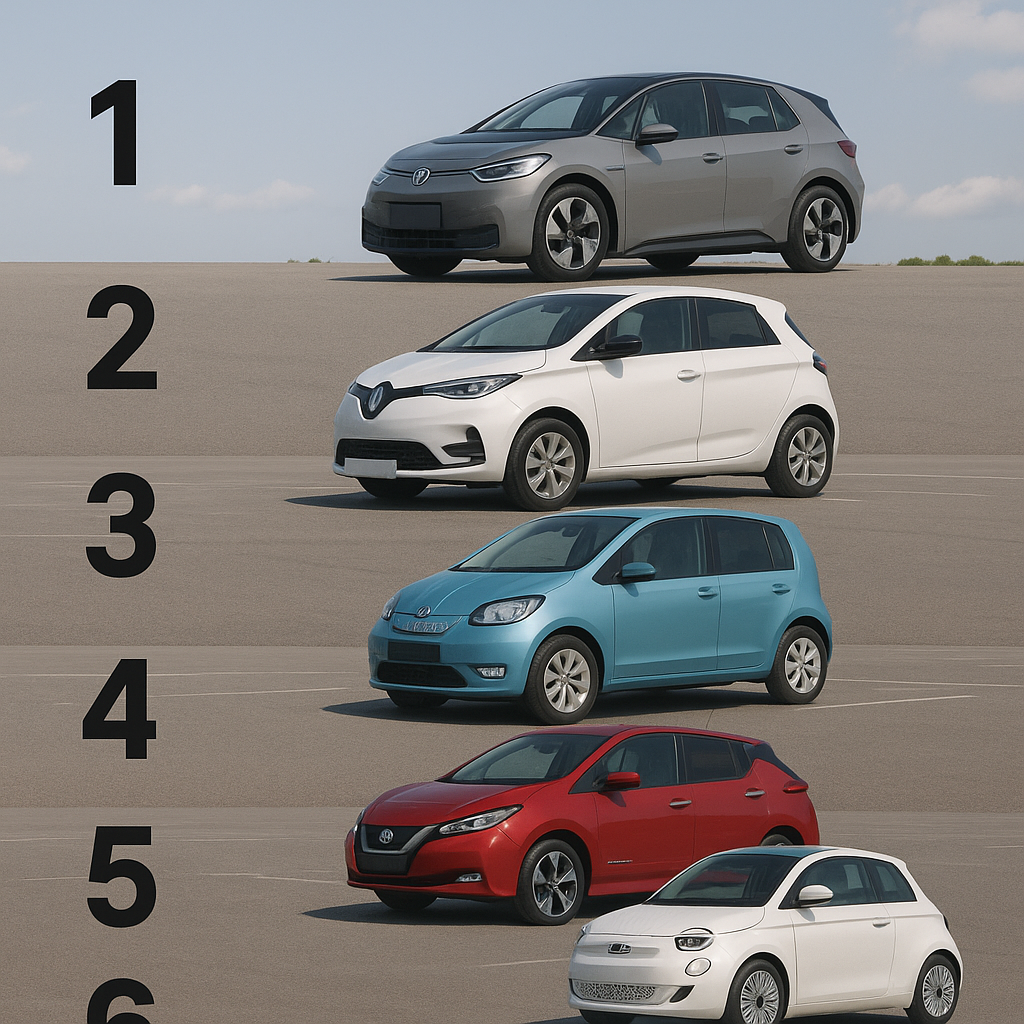 Ranking najtańszych samochodów elektrycznych dostępnych w Europie