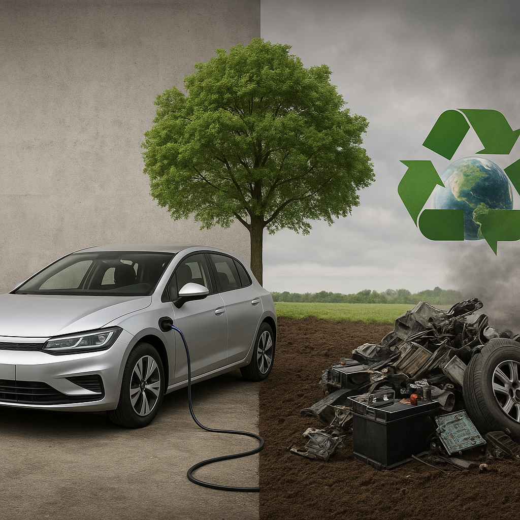 Czy samochody elektryczne naprawdę są ekologiczne – analiza cyklu życia