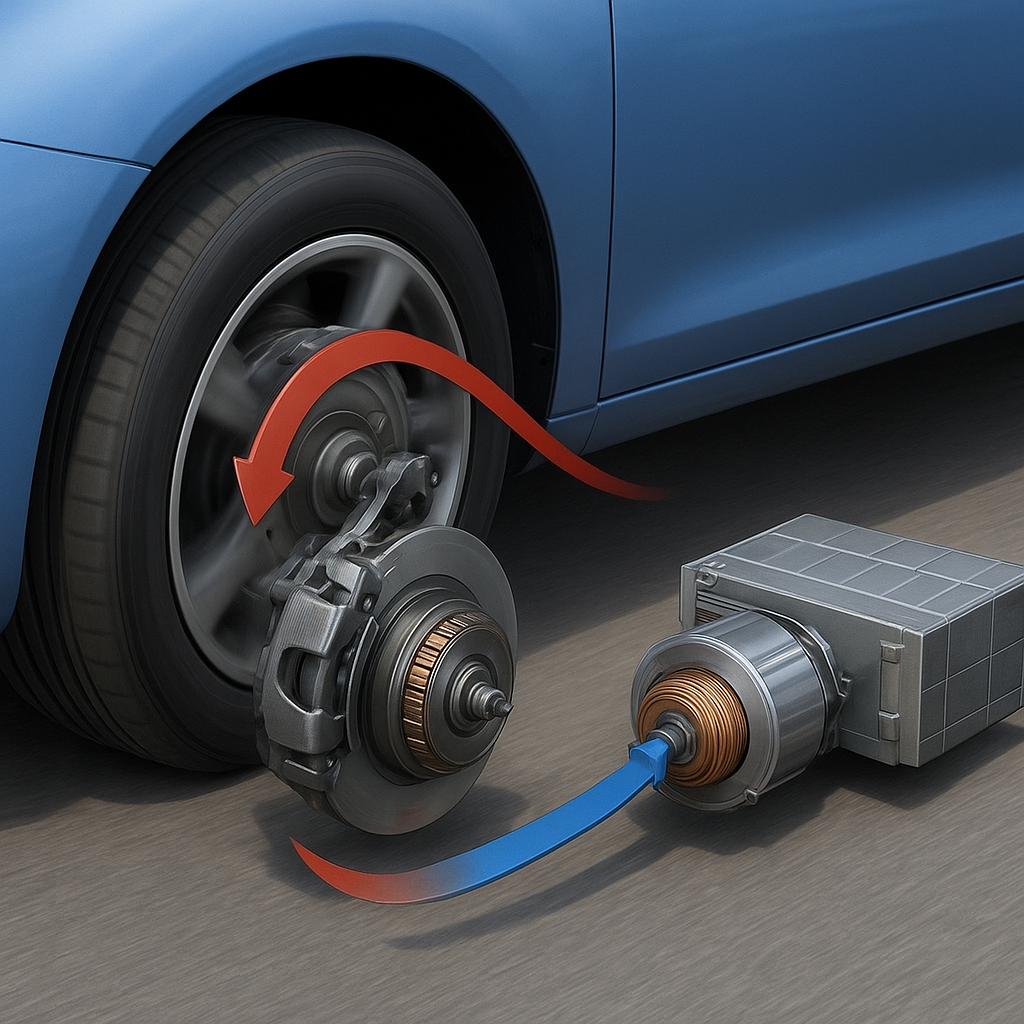 Jak działają hamulce regeneracyjne w autach elektrycznych