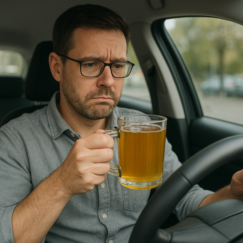 Czy po wypiciu miodu pitnego można jeżdzić samochodem?