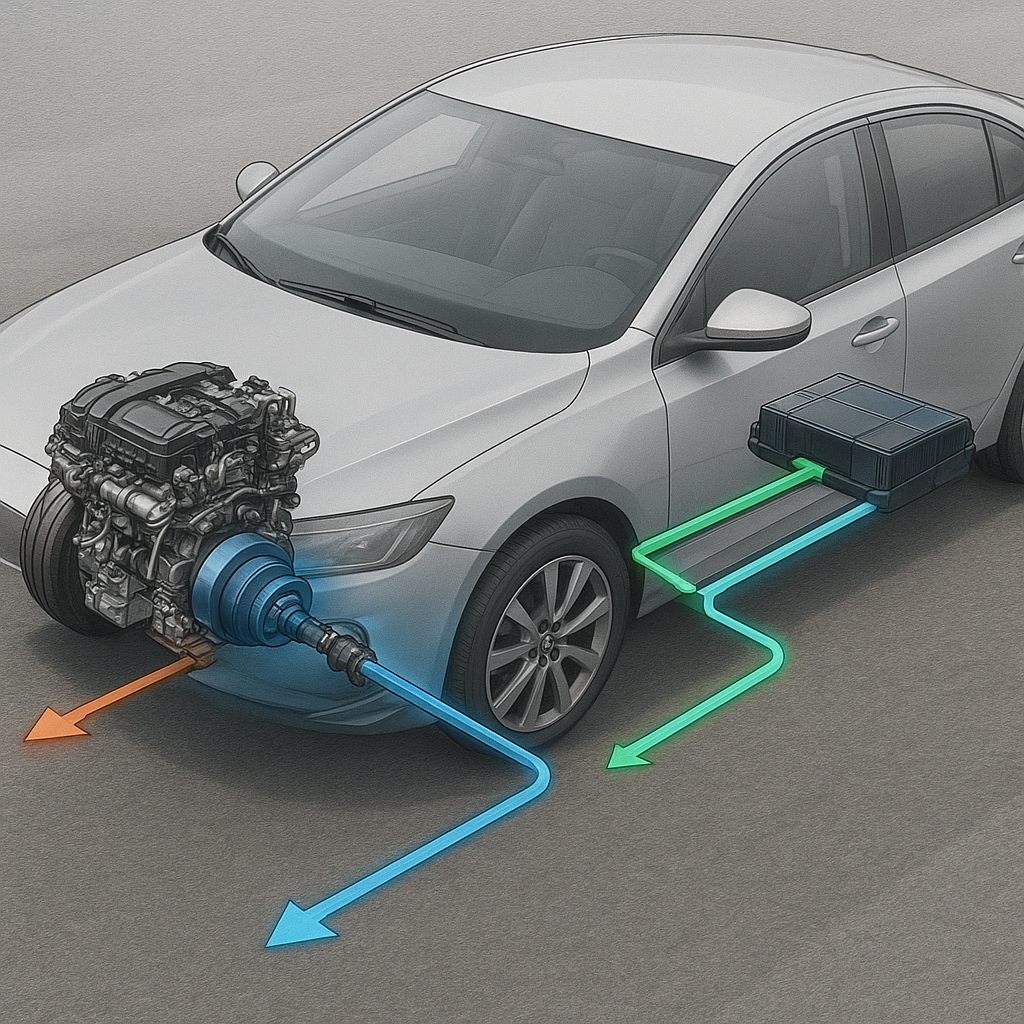 Jak działa system mild hybrid (miękka hybryda)