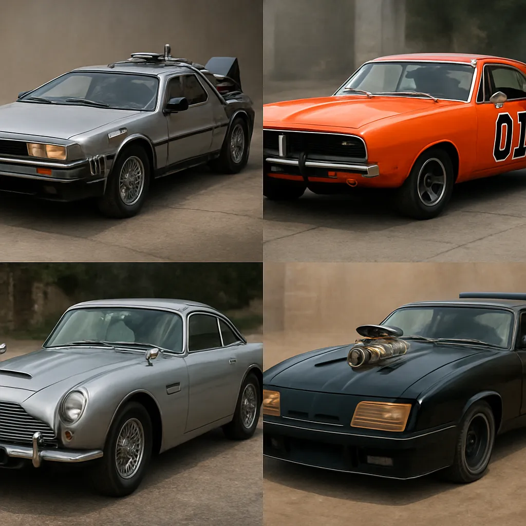 Samochody z filmów, które stały się ikonami